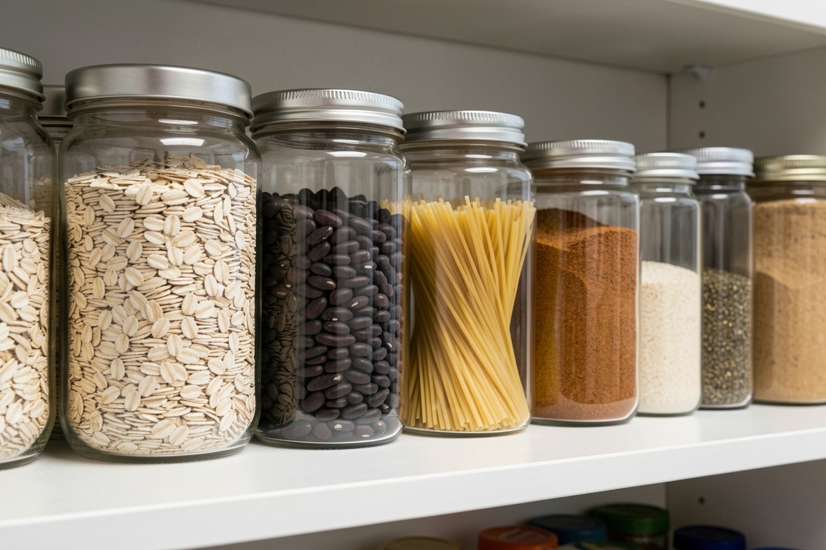 Healthy Pantry Staples List: 20 Essentials for Easy Family Dinners